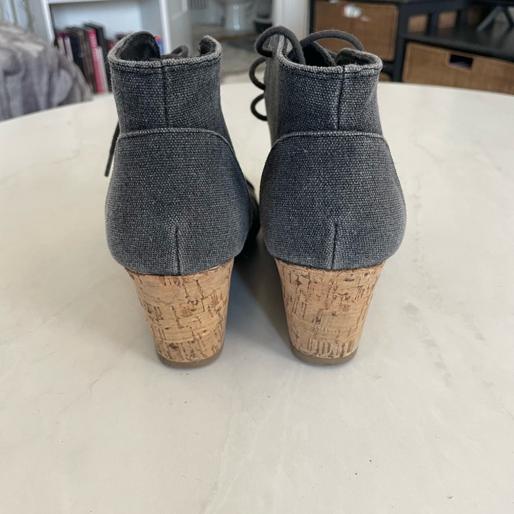 Maurice's Brand Wedge Booties - Picture 4 of 7